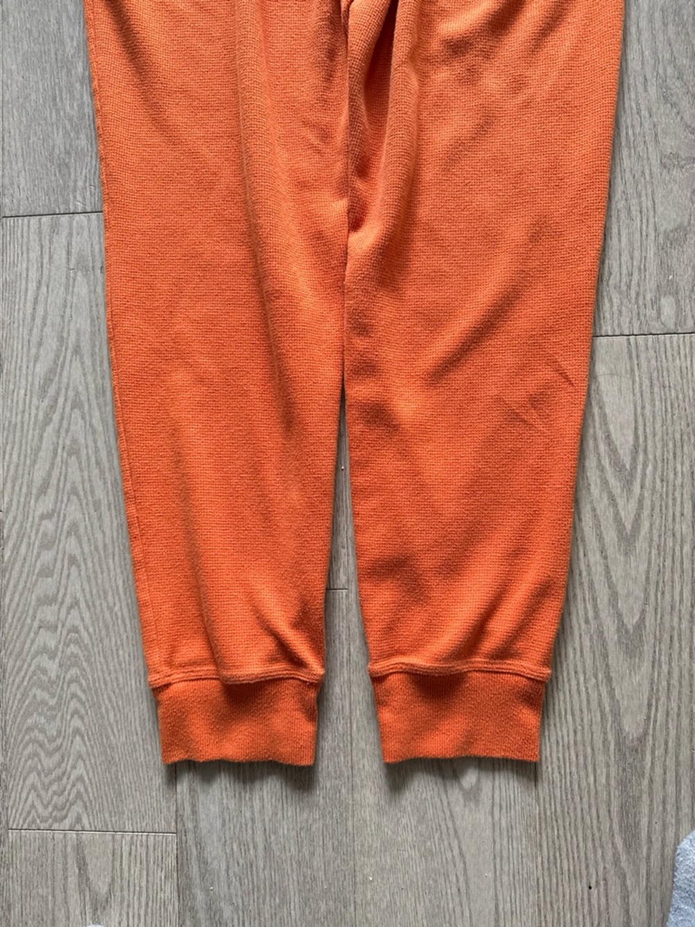 Sunday Best Aritzia Women's Orange Waffle Joggers in size M - Picture 10 of 11
